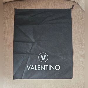 VALENTINO Shoe Dust Bag + Card, Black & Yellow